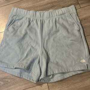 North face blue shorts